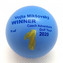 Vojta Mikšovský WINNER Czech Adventure Golf Tour 2020